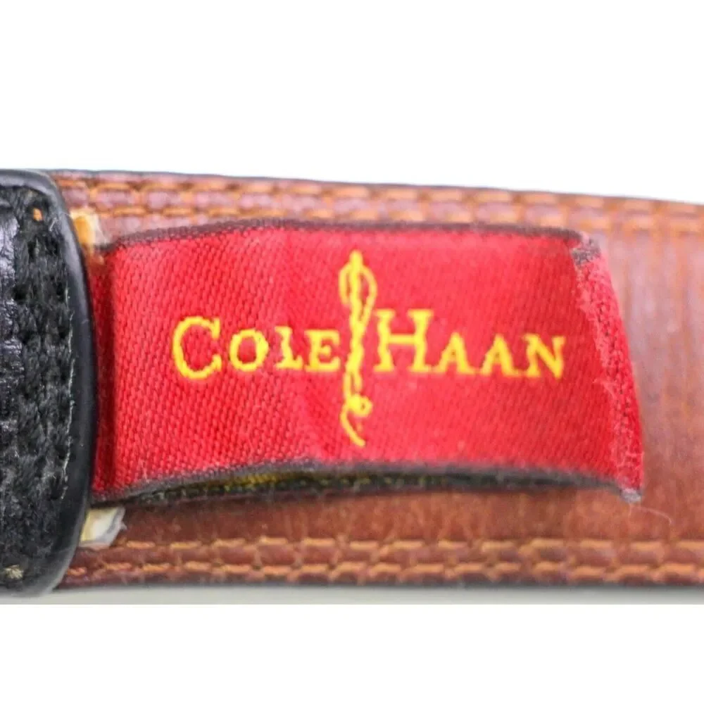 Cole Haan BLACK GENUINE LEATHER 1 1/8
